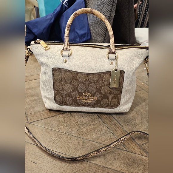 COACH MINI EMMA SATCHEL - Picture 2 of 13